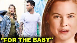 Behati Prinsloo Reveals She Has To Stay With Adam Levine "For The Baby"