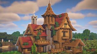 Minecraft Large Survival House Tutorial
