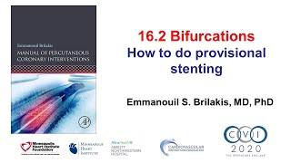 16.2 Provisional bifurcation stenting - Manual of PCI