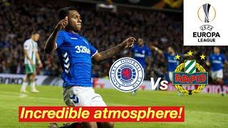 Rangers v Rapid Wien Matchday Vlog