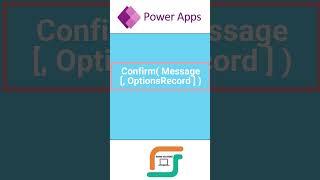 Confirm in Power apps  #powerapps  #tutorial  #microsoftpowerapps