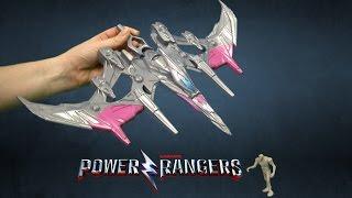 Power Rangers Pterodactyl Battle Zord with Pink Ranger from Bandai