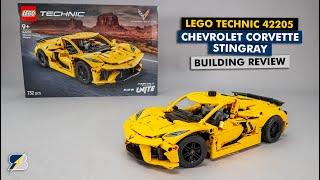 LEGO Technic 42205 Chevrolet Corvette Stingray detailed building review - cool build, wrong name