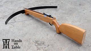 I turn Leaf Spring Into Crossbow