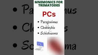 Mnemonics for Trematodes' Memorization | Classification of Trematodes #trematodes #parasitology