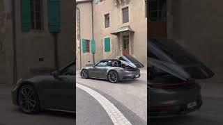 Targa Roof Opening  Porsche 911 Targa 4s 992