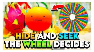 Using the WHEEL to decide a Food in Secret Staycation on Roblox! 