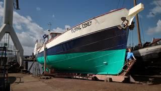 Sailing Ship Refit - Painting The Big Hull