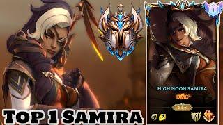 Wild Rift Samira - Top 1 Samira Gameplay Rank Challenger