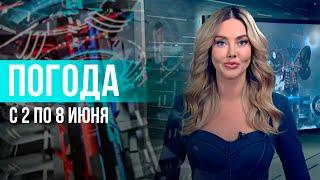 Погода на неделю 2–8 июня 2025. Прогноз погоды. Беларусь | Метеогид