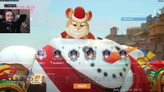 THE BEST HAMMOND - YEATLE! HAMMOND OVERWATCH GAMEPLAY SEASON 31 TOP 500