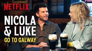 Nicola Coughlan and Luke Newton Take A Trip to Galway | Bridgerton | Netflix