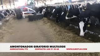 Amontonador giratorio multiusos