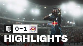 Jokerstich sichert Sieg: LASK - Salzburg | Highlights | 3. Spieltag, ADMIRAL Bundesliga 24/25