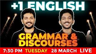 PLUS ONE PUBLIC EXAM | ENGLISH GRAMMAR & DISCOURSES | EXAM WINNER