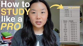 how to STUDY like a PRO: my tips, tricks, and hacks as a college student!