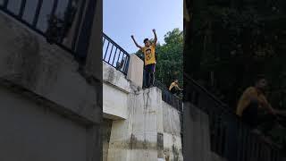 Frontflip From the Bridge | MANISH RAJ