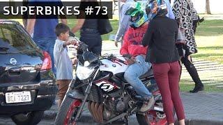 XJ6 cortando giro! Hornet só o cano e + motos esportivas | SUPERBIKES #73