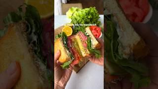 loaded vegan sandwich  #shorts