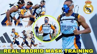 Mbappe,Endrick & Guler Panting!Real Madrid Training in Hypoxia MaskHigher Intensity & Endurance