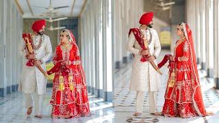 Royal Punjabi wedding Hilights || Jasmeet + Rupinder || 2022 || Gurbhej dhillon photography