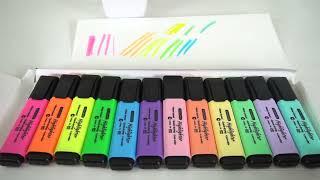 Best and Brightest Highlighters 12 pack