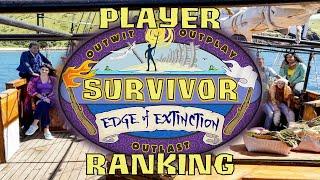 Survivor Edge of Extinction Player Ranking