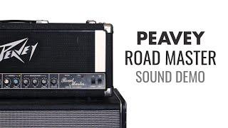 1980s Peavey Road Master Vintage Tube Series Amp Head Sound Demo