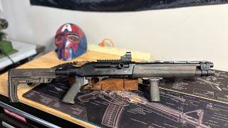 TAC 13 SBS short barrel shotgun review after couple hundred rounds… Boom!