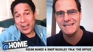 Oscar Nunez (Oscar) and Andy Buckley (David Wallace) Talk 'The Office' on Peacock — PopCulture @Home