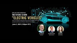 【Pasona N A, Inc. Webinar】 The Future is Now: "Electric Vehicles"