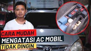 AC Mobil Tidak Dingin dan Hanya Keluar Angin saja.