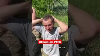 Ukrainian soldiers captured by Russian forces near Krasny Liman 