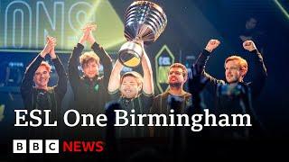 ESL One Birmingham: Team Falcon crowned ESL Dota 2 champions | BBC News
