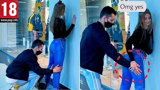 Big ASS and BOOBS Girl's Security Inspection Pranks || Funny Pranks In Mall