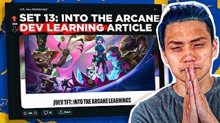 Frodan Reads the Set 13 Into the Arcane Dev Learning Article