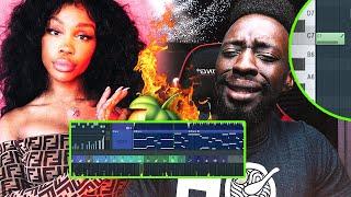 Making FIRE R&B Beats for SZA & H.E.R! (With a Subscribers Loop!) | FL Studio R&B Tutorial 2020