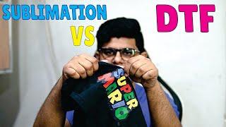 DTF vs Sublimation Printing in Hindi Urdu | Best Printing Method for Cotton Fabric