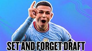 FPL SET AND FORGET DRAFT | Best Draft | Fantasy Premier League 2023/24 Tips