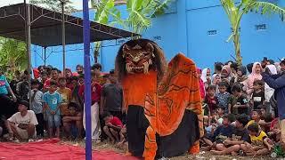 Aksi Keren Mas Galang Rampak Barong New Sekar Aji Terbaru Live in Sawangan Gringsing Babak Siang