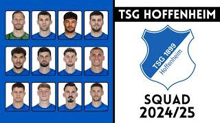 TSG 1899 Hoffenheim Squad For Season 2024/25 | Hoffenheim | Roster Insight