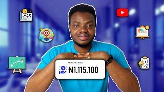 How I Made 1 Million Naira from SIDE HUSTLES in 2024!