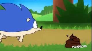 Sonic comiendo caca