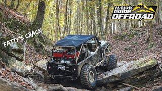 Jeep TJ’s Climb “Fatty’s Crack” At Hawk Pride Mountain Offroad!