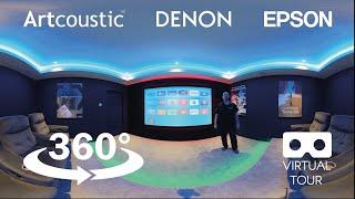 Immersive 360 Tour of Kent Cinema Room