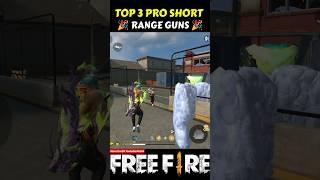 Top 3 Pro Short Range Guns | @Youtuber_Fact8 #short #shorts #pmmakgaming #freefire