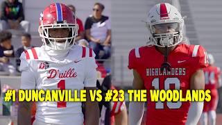 #1 TEAM IN TEXAS TESTED?? #1 Duncanville vs #23 The Woodlands DAKORIEN MOORE GOES OFF!!