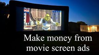 Starting a backyard movie business Ep.17 Ad money