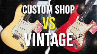 CUSTOM SHOP VS VINTAGE | Fender Stratocaster | Martin Meets Guitars