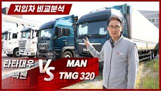 지입차 대형윙바디 비교분석/ 타타대우맥쎈과 MAN TGM 320